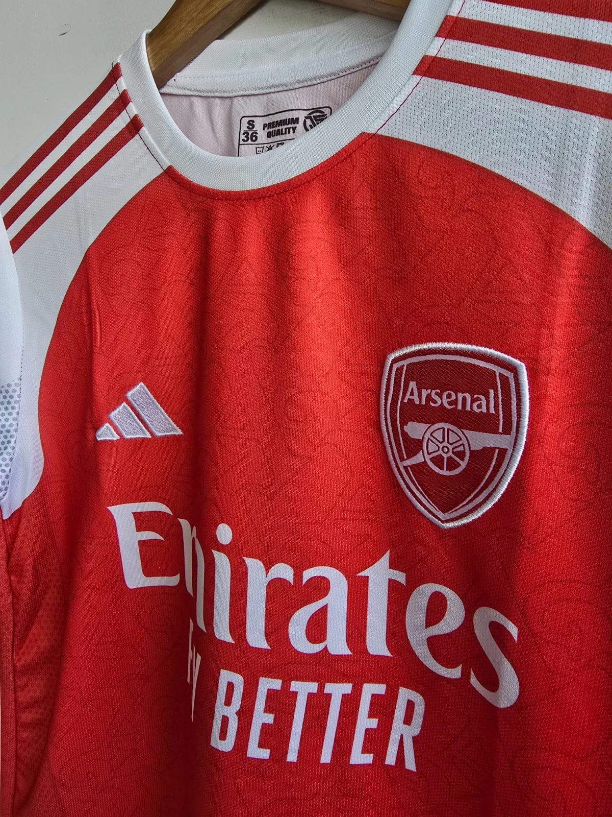 ARSENAL 2025-26 HOME ODEGAARD (EMBROIDERY LOGO)