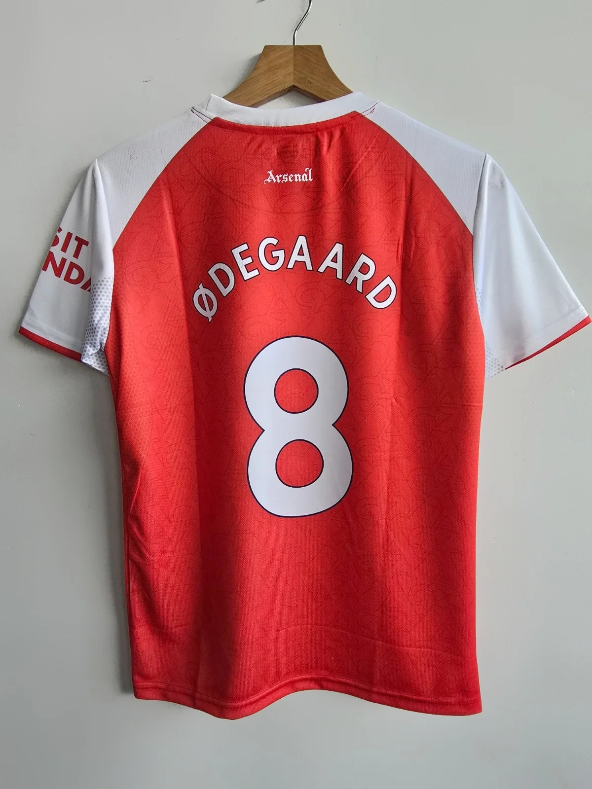 ARSENAL 2025-26 HOME ODEGAARD (EMBROIDERY LOGO)