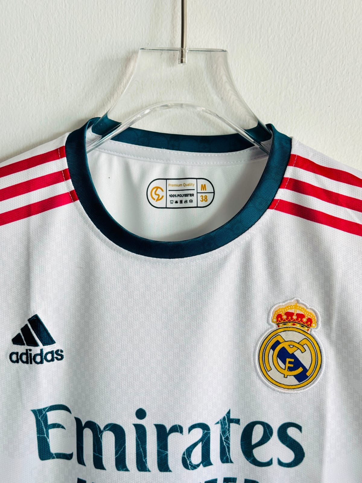 REAL MADRID 2026-27 HOME KIT MBAPPE (EMBROIDERY LOGOS)