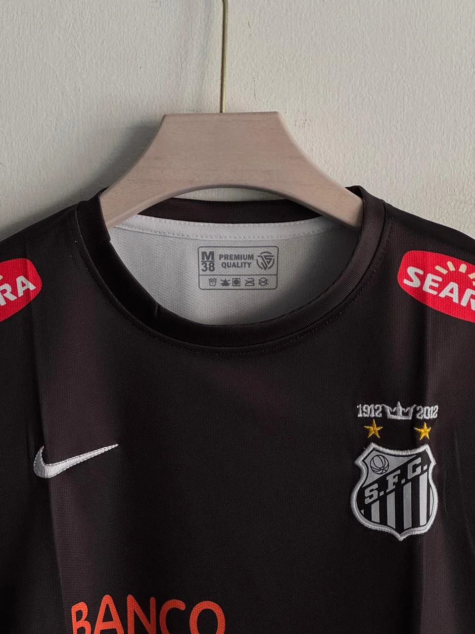 SANTOS RETRO 2011-12 AWAY NEYMAR (EMBROIDERY LOGOS)