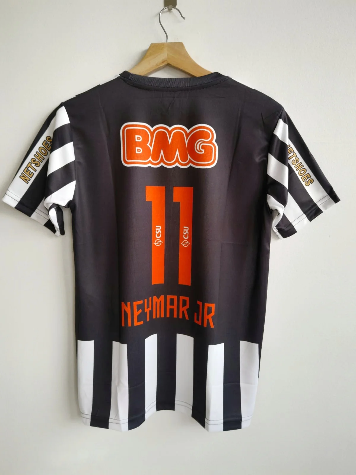SANTOS RETRO 2012-2013 AWAY NEYMAR ( EMBROIDERY LOGOS)
