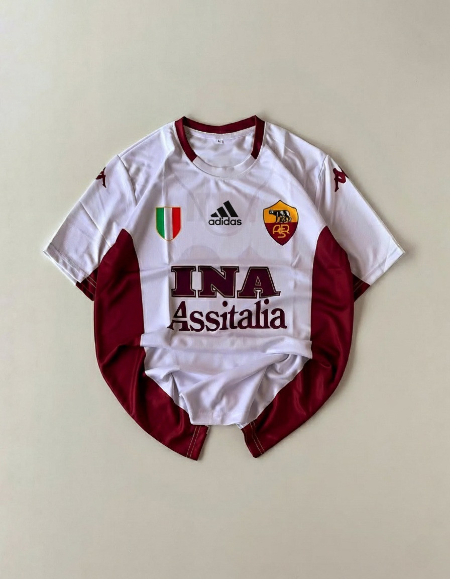 ROMA RETRO 2001-02 AWAY KIT TOTTI