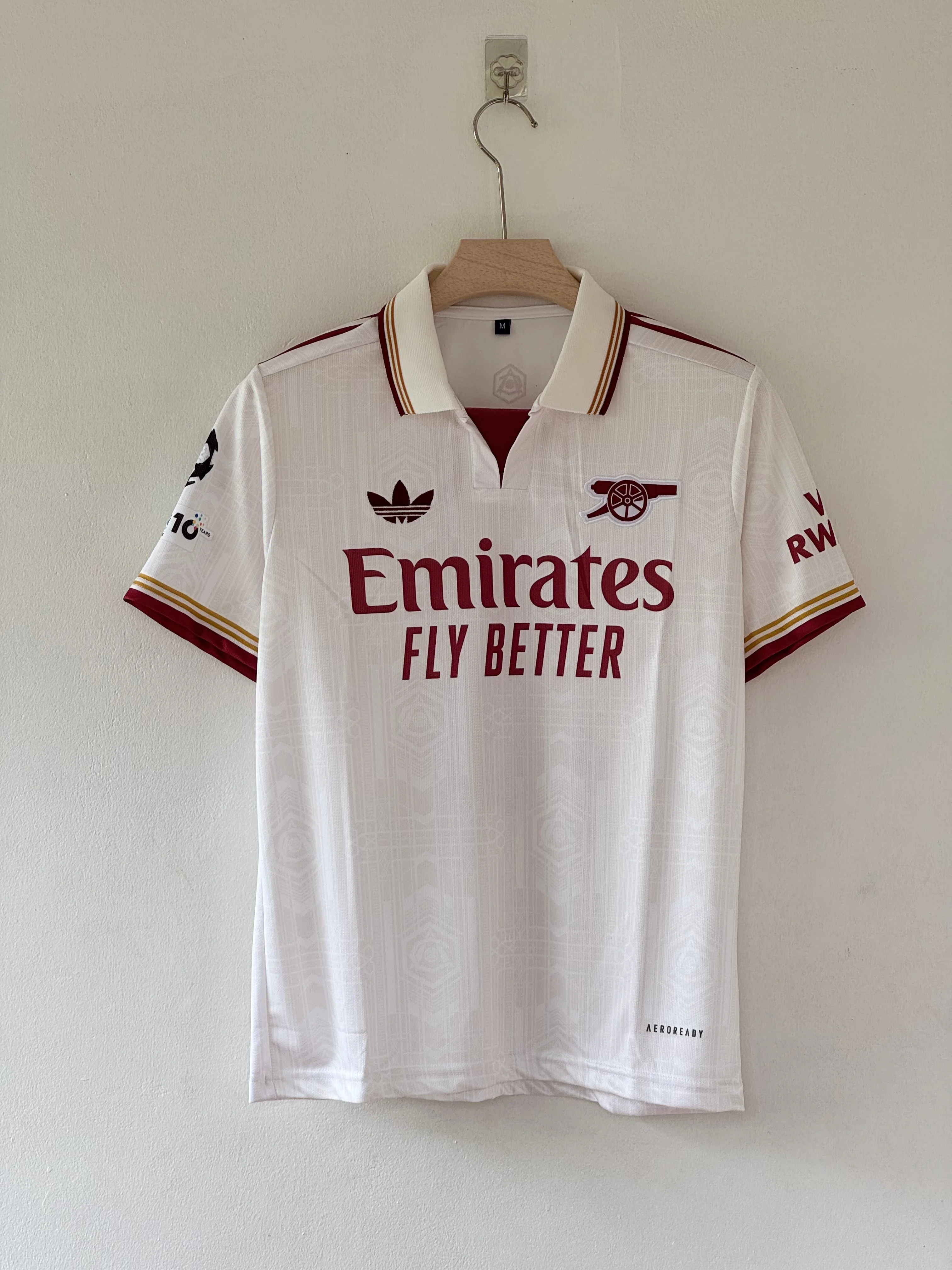 ARSENAL 2025-26 THIRD KIT COLLAR ODEGAARD (EMBROIDERY LOGOS)