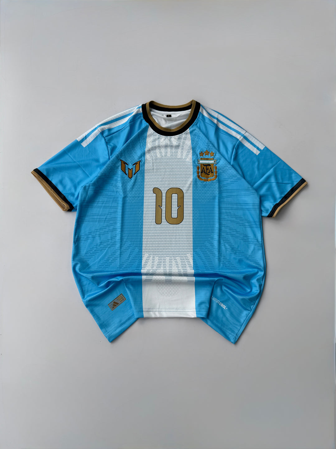 ARGENTINA 2026 HOME KIT FAREWELL KIT MESSI (PREMIUM EMBROIDERY LOGOS)