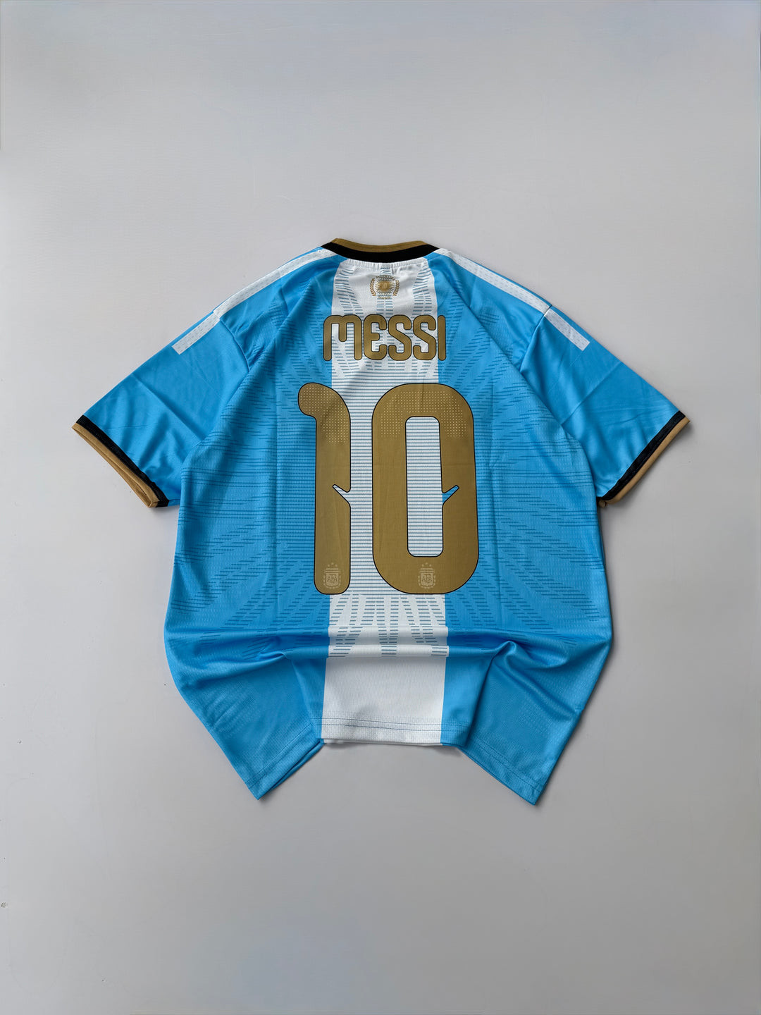 ARGENTINA 2026 HOME KIT FAREWELL KIT MESSI (PREMIUM EMBROIDERY LOGOS)
