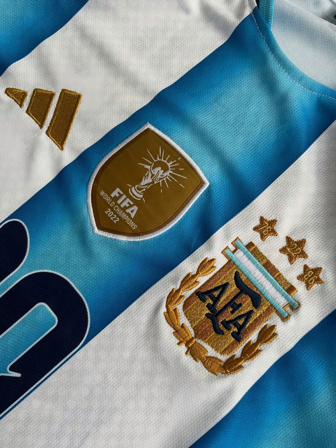 ARGENTINA 2026 WORLD CUP HOME KIT MESSI (PREMIUM EMBROIDERY LOGOS)
