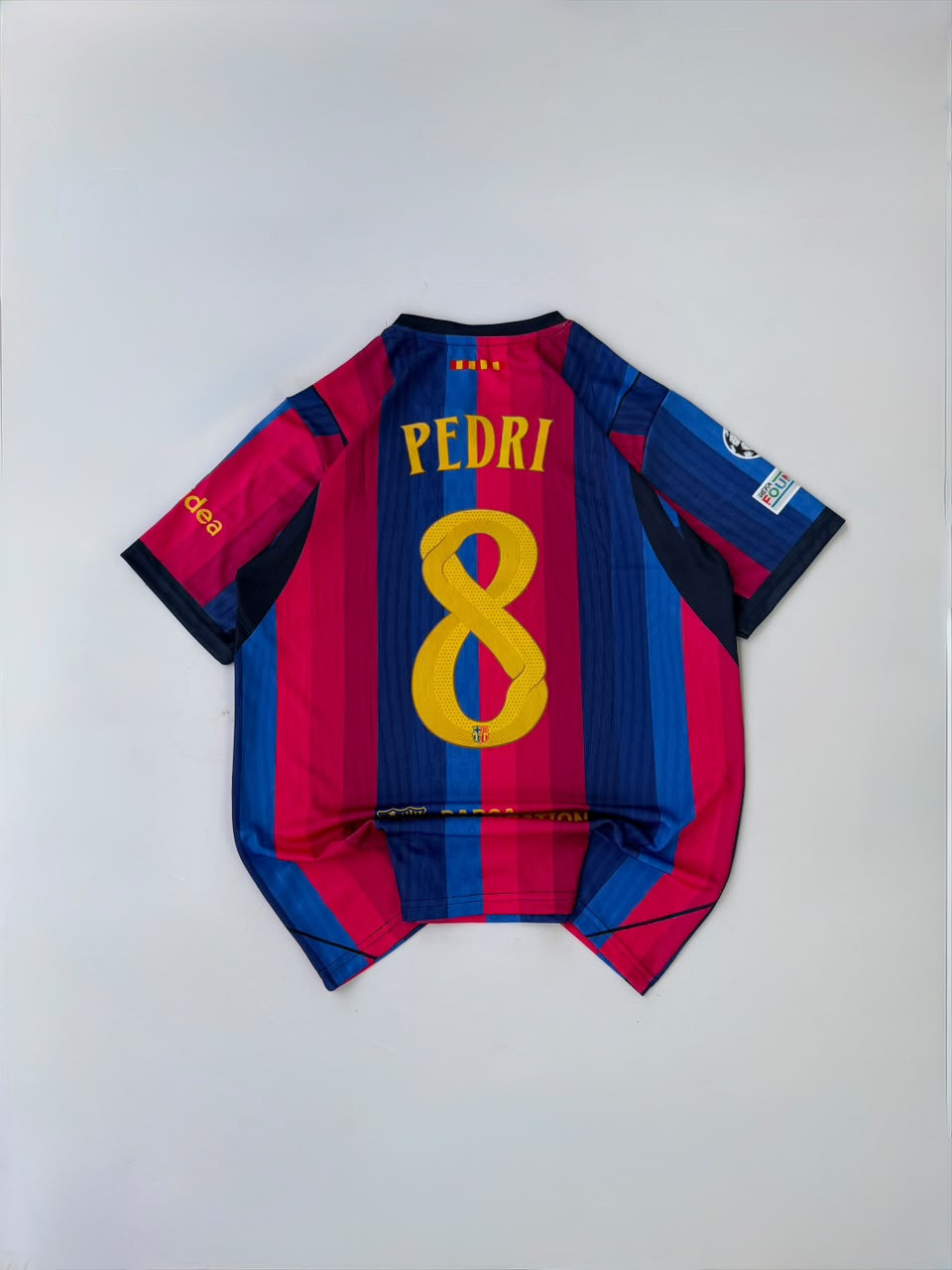BARCELONA 2026-27 HOME KIT PEDRI ( PREMIUM EMBROIDERY LOGO)