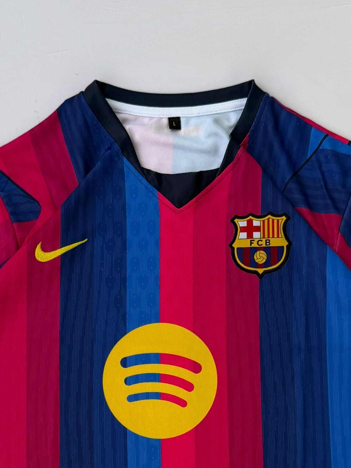 BARCELONA 2026-27 HOME KIT PEDRI ( PREMIUM EMBROIDERY LOGO)